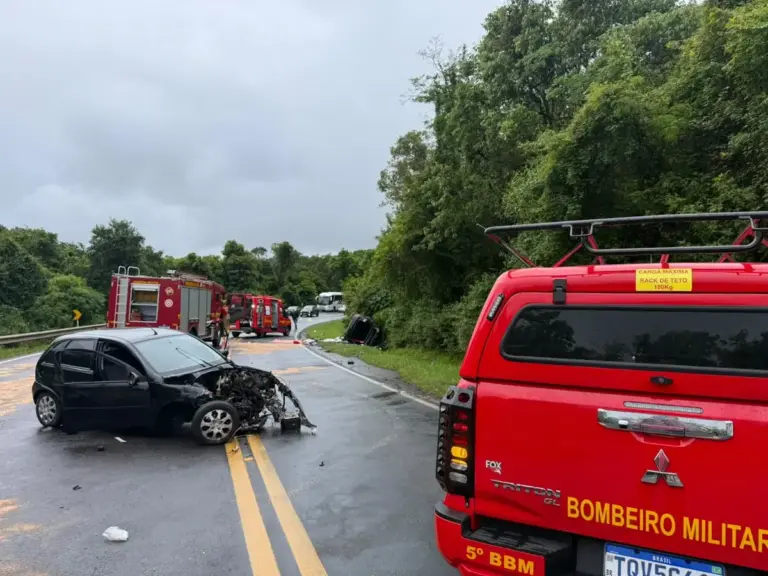 Colisão frontal deixa feridos na BR-470 entre Bento Gonçalves e Veranópolis - Studio TV