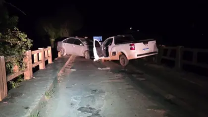 Colisão frontal na ERS-129 deixa três pessoas feridas entre Casca e São Domingos do Sul - Studio TV