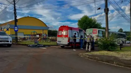 Criança de 7 anos morre em acidente envolvendo ônibus e bicicleta em Passo Fundo - Studio TV
