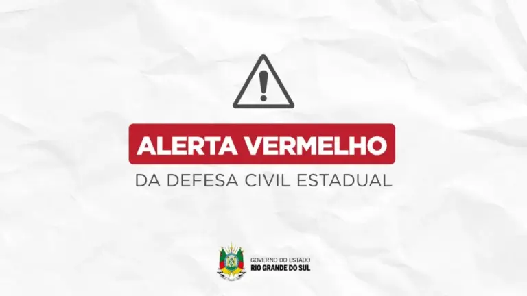 Defesa Civil emite alerta vermelho para inundação do Rio Uruguai em São Borja - Studio TV