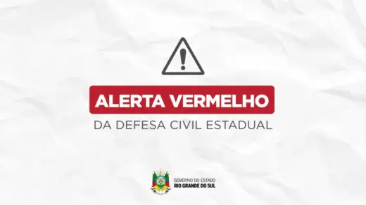 Defesa Civil emite alerta vermelho para risco muito alto de inundação em Itaqui - Studio TV