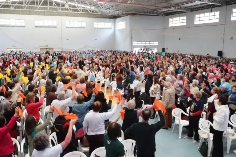 Encontro de Zeladoras da Diocese de Caxias do Sul reúne mais de 1.100 pessoas da Serra Gaúcha - Studio TV