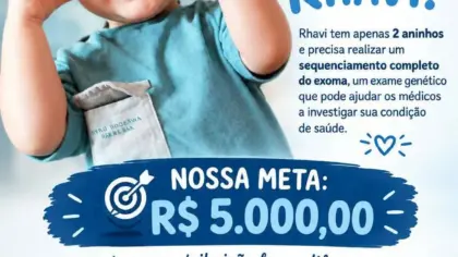 Família de Veranópolis realiza campanha solidária para custear exame genético do pequeno Rhavi, de 2 anos - Studio TV