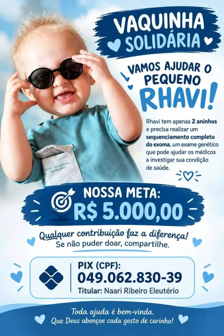 Família de Veranópolis realiza campanha solidária para custear exame genético do pequeno Rhavi, de 2 anos - Studio TV