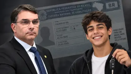 Flávio Bolsonaro defende CNH a partir dos 16 anos durante evento em Goiânia - Studio TV