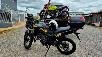 GCM recolhe moto com licenciamento vencido após acompanhamento em Bento Gonçalves - Studio TV
