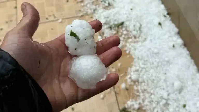Granizo do tamanho de ovos provoca estragos no interior do Rio Grande do Sul - Studio TV