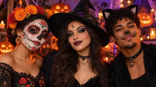 Halloween: sete ideias de pintura de rosto para completar a fantasia - Studio TV