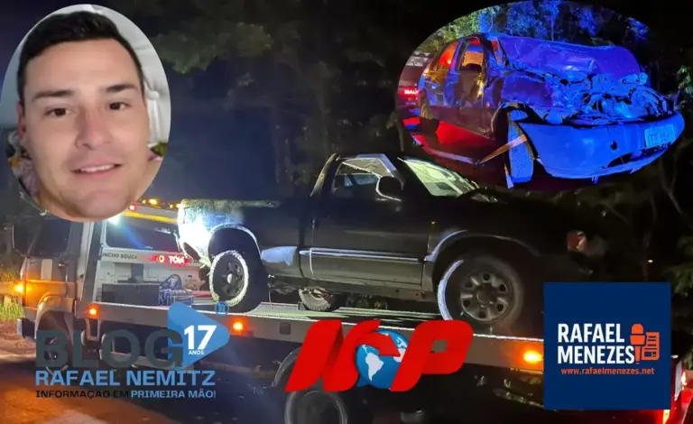 Homem de 32 anos morre em grave acidente na BR-287, em Santiago - Studio TV