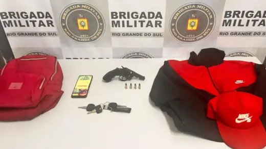 Homem é preso após roubo a estabelecimento comercial em Caxias do Sul - Studio TV