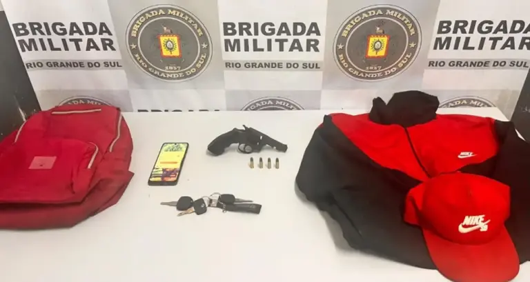 Homem é preso após roubo a estabelecimento comercial em Caxias do Sul - Studio TV