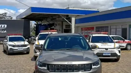 Homem é preso em Carazinho cerca de 15 minutos após roubo de Jeep em Não-Me-Toque - Studio TV