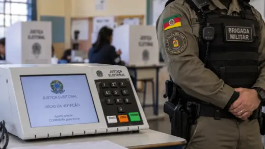 Homem é preso por crime eleitoral durante votação em Bento Gonçalves - Studio TV