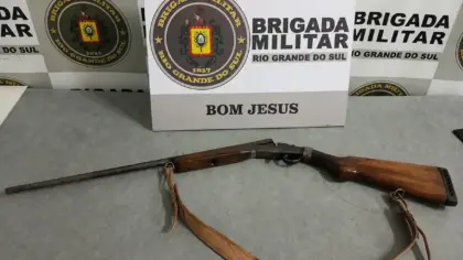 Homem é preso por porte ilegal de arma de fogo durante fiscalização em Bom Jesus - Studio TV