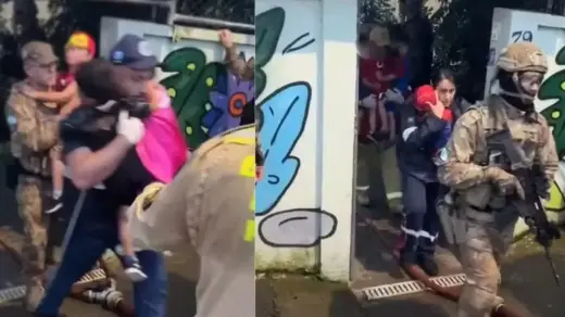 Homem invade escola infantil, mantém 13 crianças reféns e acaba morto pela polícia em Curitiba - Studio TV