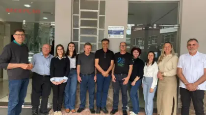 Hospital de Nova Bassano recebe placa de empreendimento ambiental licenciado - Studio TV