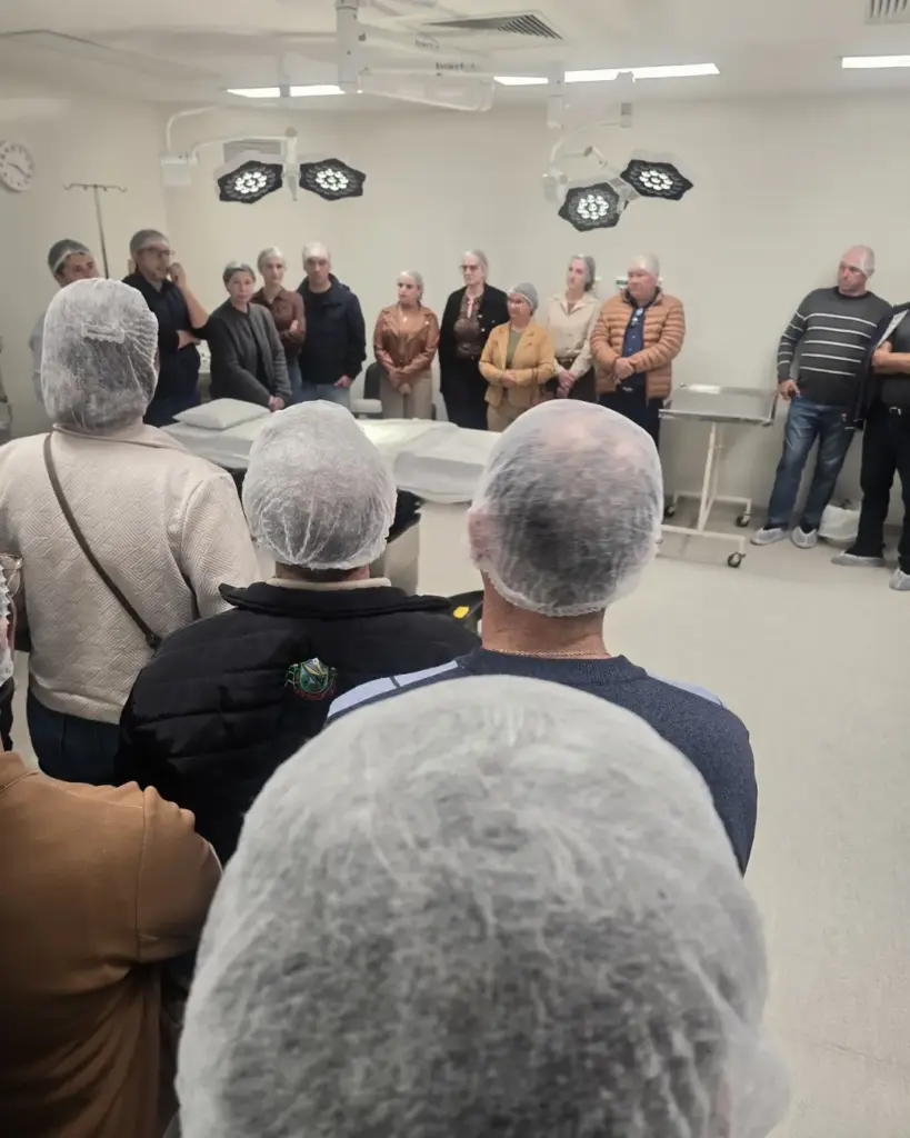 Visita de prefeitos e lideranças ao Hospital São João Batista em Nova Prata — foto 3, Sonia Reginato/HSJB