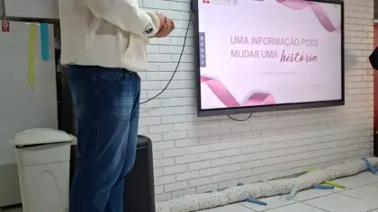 Palestra do HSJB sobre prevenção do câncer de mama