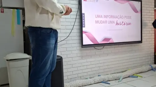 Palestra do HSJB sobre prevenção do câncer de mama