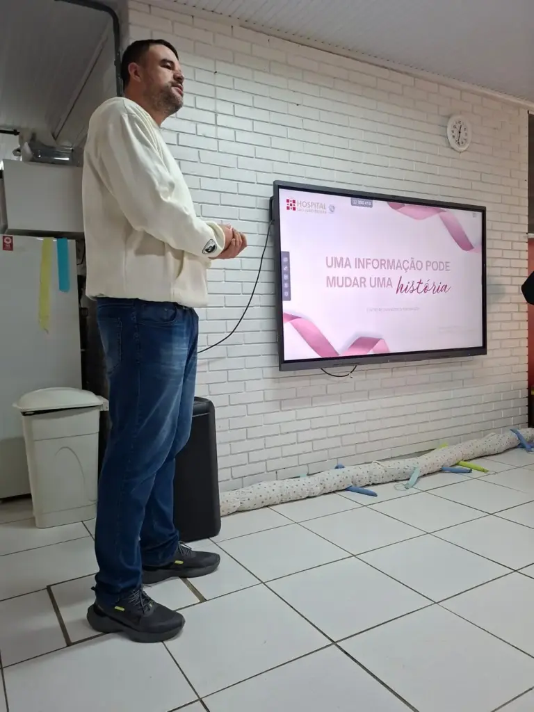 Palestra do HSJB sobre prevenção do câncer de mama