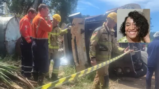Identificada mulher de 38 anos que morreu após ser atingida por caminhão em Lajeado - Studio TV