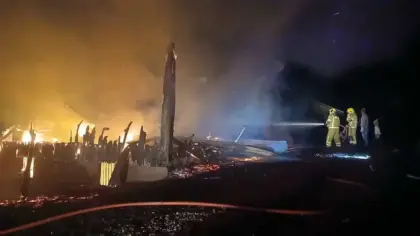 Idosa morre em incêndio que destruiu residência no interior de São Marcos - Studio TV
