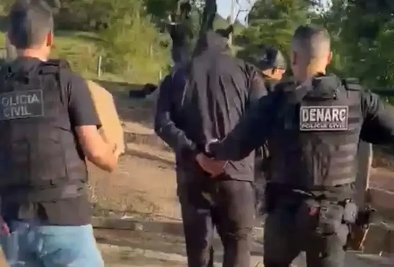 Líder de facção conhecido como Tim Maia é preso após dez anos foragido no Rio Grande do Sul - Studio TV