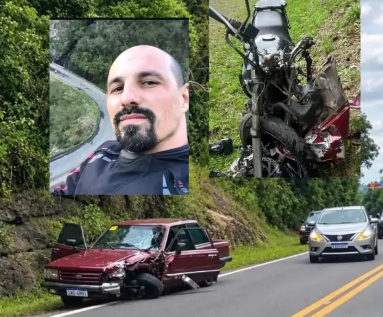 Motociclista de 43 anos morre após colisão frontal na ERS-446, na Serra Gaúcha - Studio TV