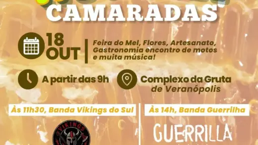 MotoMel Camaradas terá encontro de motociclistas, shows e feira de produtos regionais neste domingo em Veranópolis - Studio TV