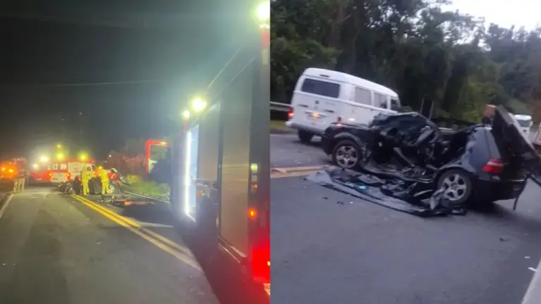 Mulher morre e duas pessoas ficam feridas em colisão na BR-470 em Bento Gonçalves - Studio TV