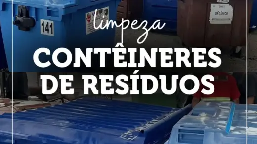 Nova Prata conclui higienização de contêineres de resíduos em todos os bairros - Studio TV