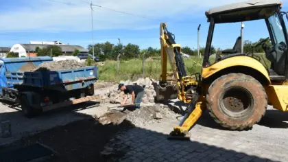 Obra de drenagem avança na Rua Epitácio Pessoa, em Veranópolis - Studio TV