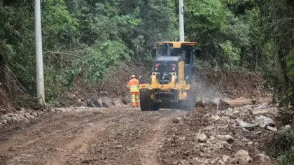 Obras avançam em travessão que ligará as rodovias ERS-359 e ERS-355 em Veranópolis - Studio TV