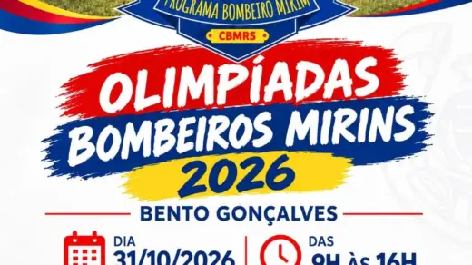 Olimpíadas Bombeiros Mirins reunirão projetos de 11 cidades em Bento Gonçalves - Studio TV