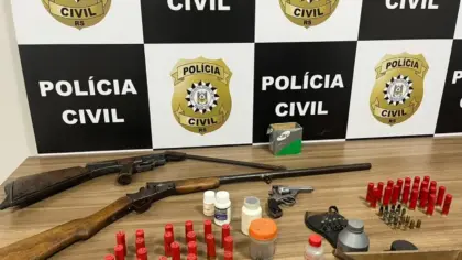 Operação contra maus-tratos resgata dez cães e prende duas pessoas em Santa Cruz do Sul