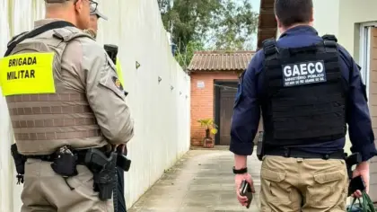 Imagem da Operação Casa Acolhida realizada pelo Ministério Público em Santa Vitória do Palmar