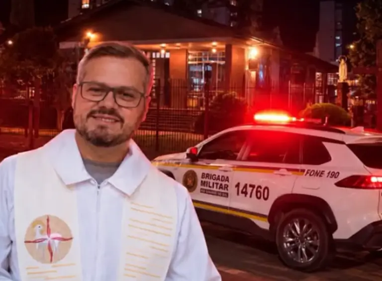 Padre é assaltado por dois homens armados no Centro de Carazinho - Studio TV
