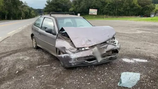 Passageiro fica ferido em acidente na RSC-453, em Farroupilha - Studio TV