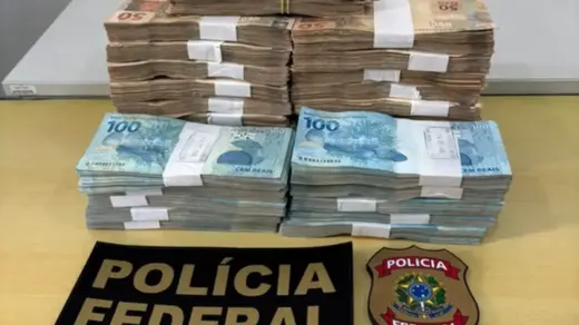 PF apreende R$ 305 mil em espécie após saque em banco do RS - Studio TV