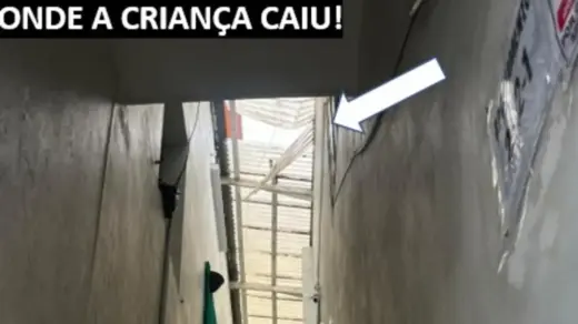 Polícia investiga mãe e padrasto após queda de menino de prédio em Santa Maria - Studio TV