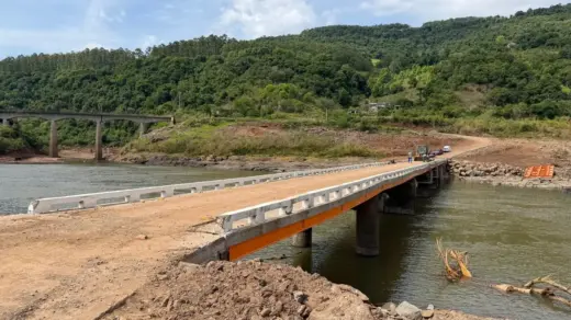Ponte entre Cotiporã e Bento Gonçalves terá passagem provisória para veículos leves a partir de sábado - Studio TV