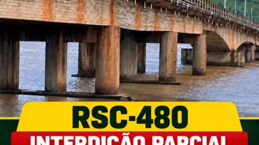 Ponte entre Nonoai e Chapecó terá bloqueio parcial para avaliação estrutural - Studio TV
