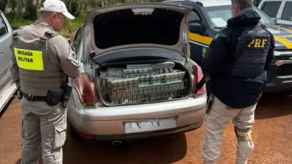 PRF e Brigada Militar apreendem 10 mil maços de cigarros contrabandeados em Santa Rosa - Studio TV
