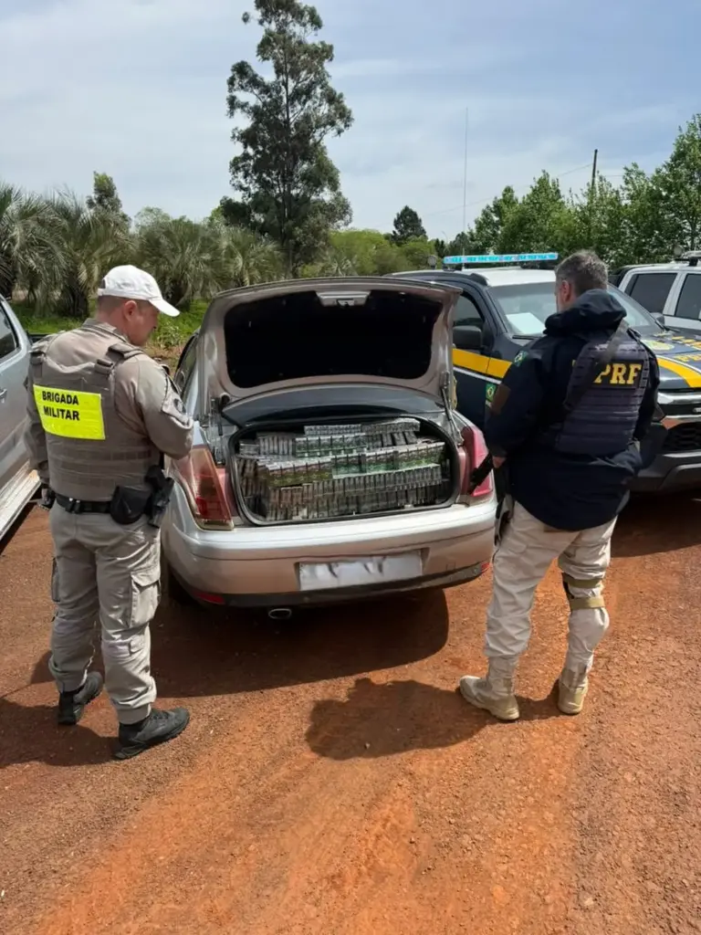 PRF e Brigada Militar apreendem 10 mil maços de cigarros contrabandeados em Santa Rosa - Studio TV