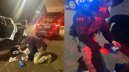 PRF e Polícia Civil prendem homem com mais de 3 quilos de cocaína no RS - Studio TV