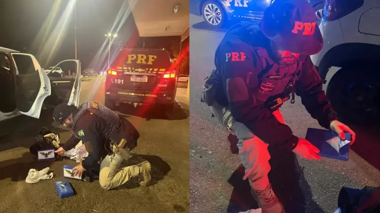 PRF e Polícia Civil prendem homem com mais de 3 quilos de cocaína no RS - Studio TV