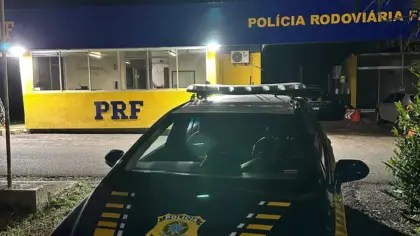 PRF prende pai e filho após fuga em Santiago - Studio TV