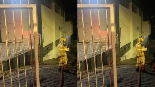 Princípio de incêndio mobiliza Bombeiros em empresa de Bento Gonçalves - Studio TV