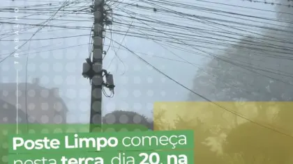 Projeto Poste Limpo começa nesta terça-feira na Avenida Osvaldo Aranha, em Veranópolis - Studio TV