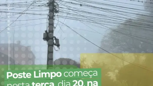 Projeto Poste Limpo começa nesta terça-feira na Avenida Osvaldo Aranha, em Veranópolis - Studio TV